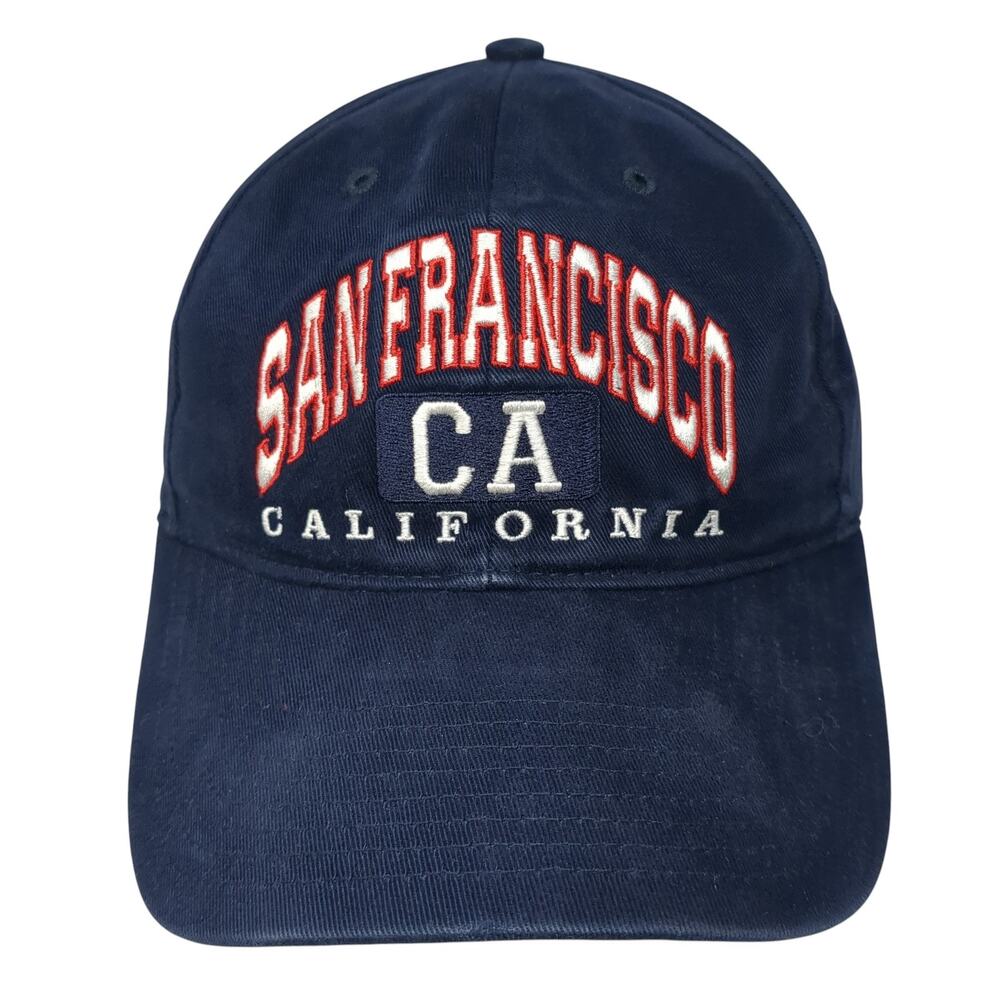 San Francisco CA California Snapback Cap Blue One Size Twins Enterprise Inc.